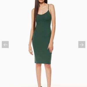 Aritzia Babyton Contour Cami Midi Dress